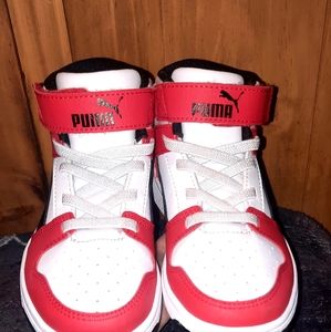 11c boys high-top Pumas